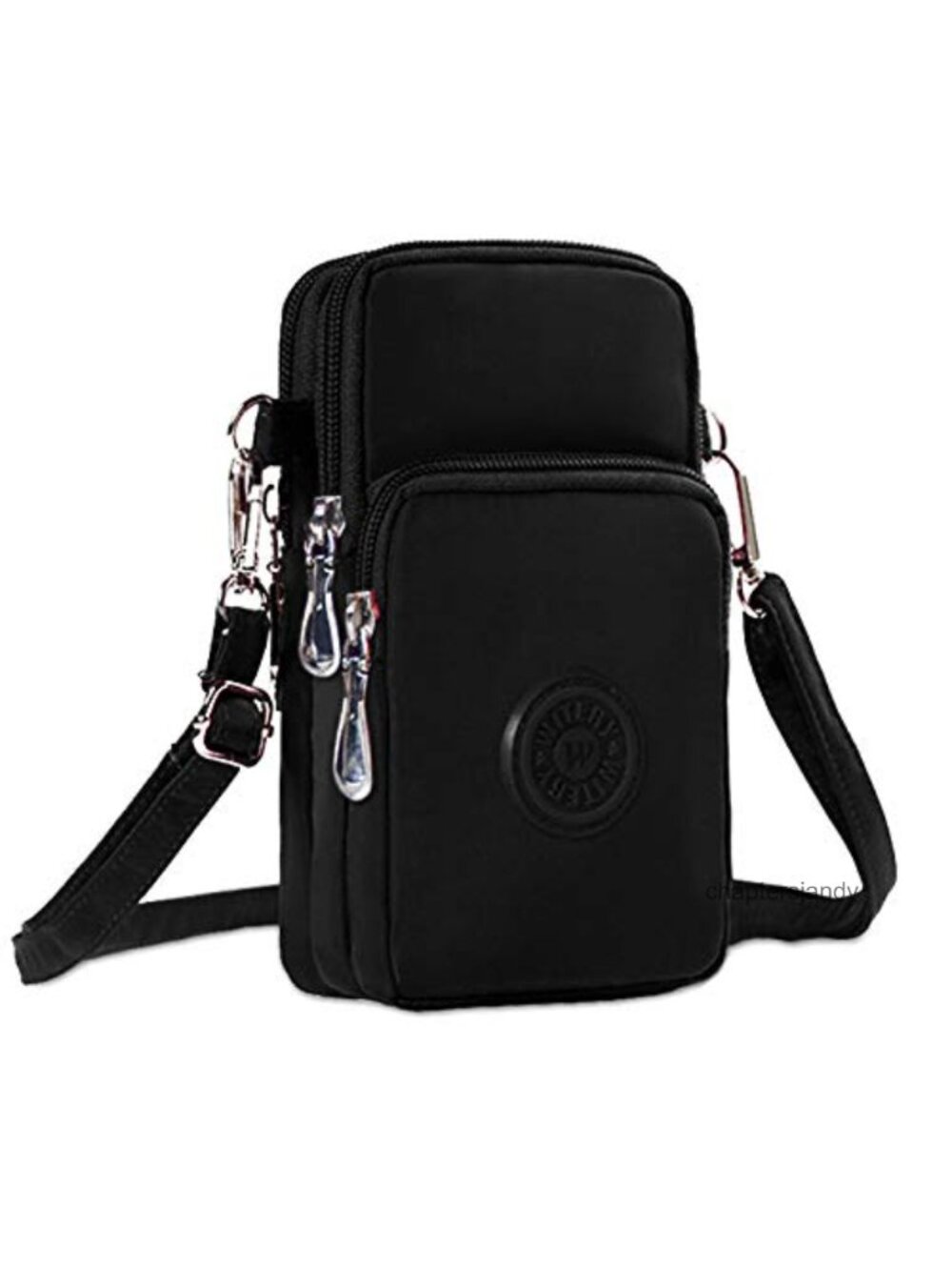 Waterproof Nylon Small Crossbody Cell Phone Purse Wallet Bag Wristlet